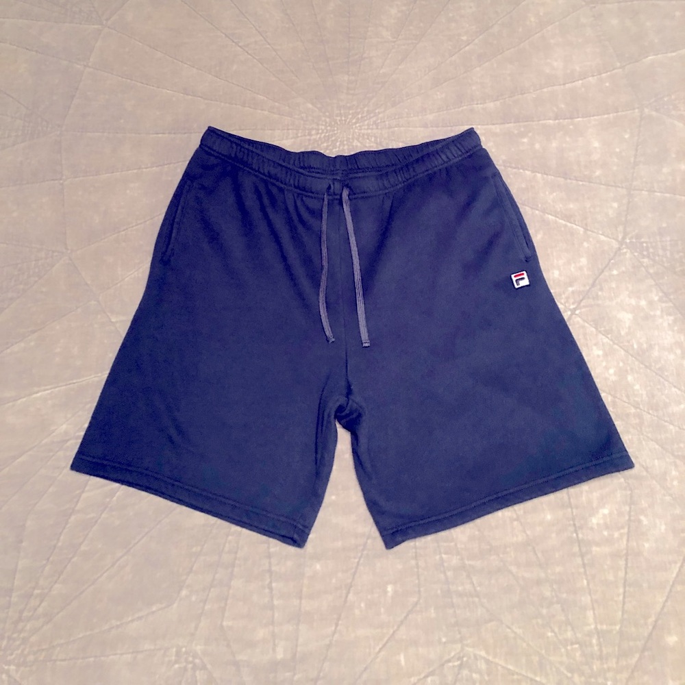 Fila Athletic Shorts In Navy
